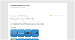 Desktop Screenshot of ilovenorthendsubaru.com
